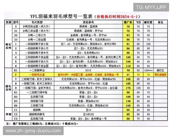 羽毛球型号识别